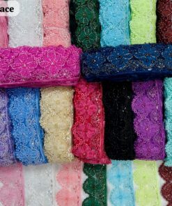 Multi-Color Floral Medallion Lace Collection