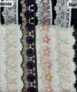 DHMK Series - 3D Floral Bloom Lace with Pearl Accents