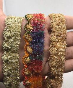 Scalloped Fan Fringe Lace