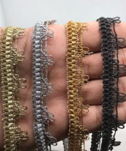 Delicate Loop-Edge Picot Lace