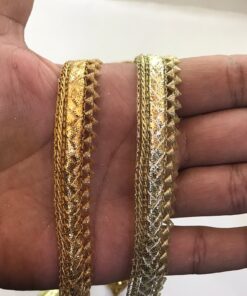 Textured Chevron Edge Lace