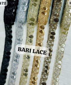 Shimmering Teardrop Leaf Trim