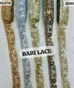 Vintage Medallion Sequin Lace