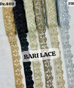 Geometric Floral Vine Border