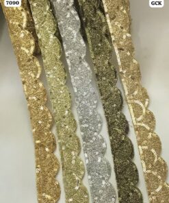 GCK 7090 Scalloped Shell Sequin Trim