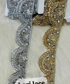 BEMK Heavy Scalloped Crystal Cutwork Lace (8 Gz)