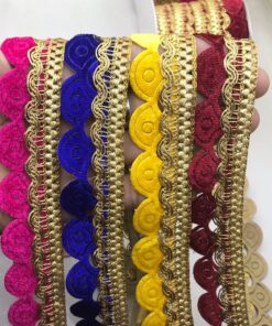 Concentric Circle Scalloped Trim