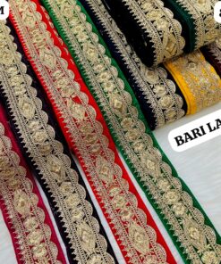 Grand Medallion Velvet Statement Border