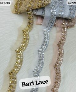 Scalloped Sequin Chevron Trim