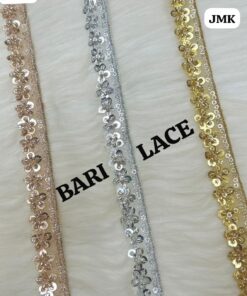 Simple Five-Petal Sequin Vine